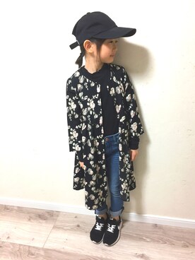 「アイテム（その他トップス）」を使った、✰ni_nako-sa☺︎さん（キッズ・120cm）の春コーディネート