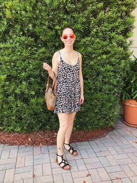 「fallfashion」｜Courtney Aさん（レディース・157cm）の秋コーディネート