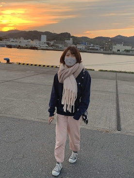 mahoさん(レディース・160cm)の冬コーディネート