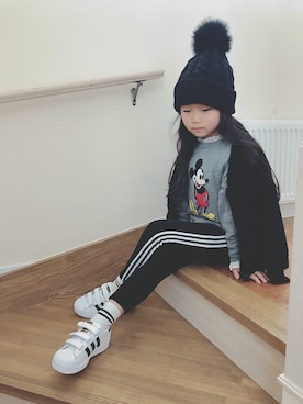 elenaさん（キッズ・110cm）の冬コーディネート