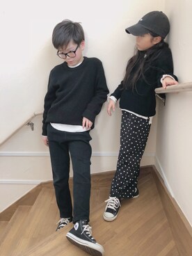 elenaさん(キッズ・110cm)の冬コーディネート