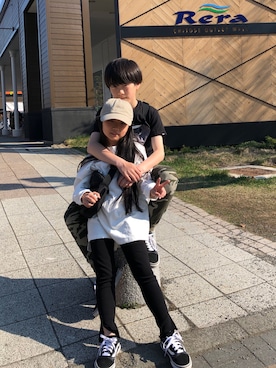 elenaさん(キッズ・120cm)の春コーディネート