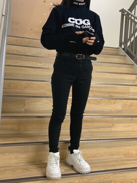 「escstudio」｜ゆきさん（レディース・153cm）の春コーディネート