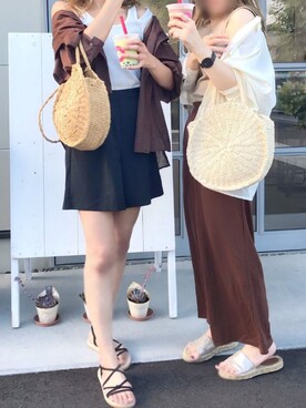 「unglid（アングリッド）のアイテム」を使った、y＆kさん（レディース・165cm）の夏コーディネート