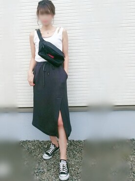 「unglid（アングリッド）のアイテム」を使った、y＆kさん（レディース・165cm）の夏コーディネート