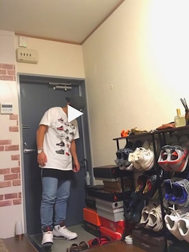 「L.H.P（エルエイチピー）のアイテム（タンクトップ）」を使った、kokさん（メンズ・165cm）の夏コーディネート