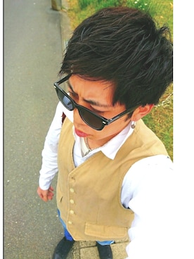 「アイテム（ピアス（両耳用））」を使った、はじめっちさん（メンズ・162cm・20代）の秋コーディネート