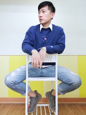 「pokemon」｜haoyuさん（メンズ・180cm）の春コーディネート