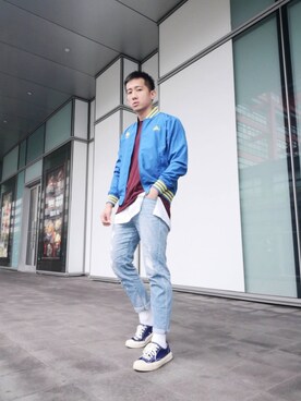 「excelsior」｜「アイテム（ジャケット/アウター）」を使った、haoyuさん（メンズ・180cm）の秋コーディネート