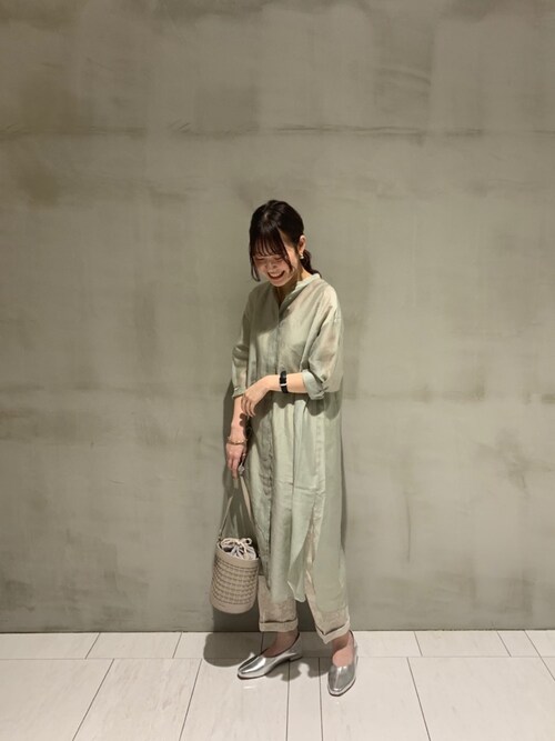 Te Chichi Lugnoncure アミュプラザおおいたmiyuさんのシャツワンピースを使ったコーディネート Zozotown