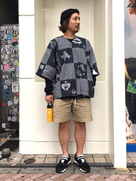 Funachangさんの「Hydro Flask/ハイドロフラスク　Hydration 18 oz Wide Mouth/18ozwﾜｲﾄﾞﾏｳｽ」を使ったコーディネート