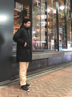 「MANASTASH（マナスタッシュ）のアイテム（ジャケット/アウター）」を使った、Funachangさん（メンズ・177cm）の秋コーディネート