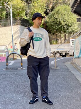 「Lafayette（ラファイエット）のアイテム」を使った、Funachangさん（メンズ・177cm）の秋コーディネート
