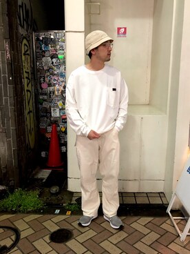 「キャルオーライン」｜Funachangさん（メンズ・177cm）の春コーディネート
