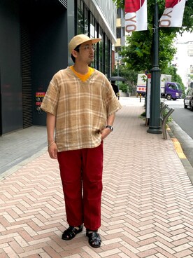 Funachangさん（メンズ・177cm）の夏コーディネート