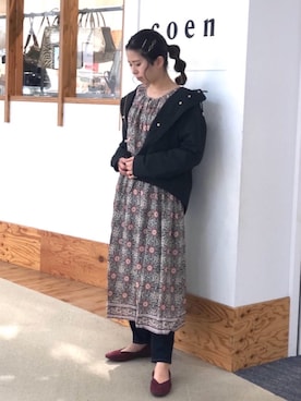 coen あまりさん（レディース・158cm）の秋コーディネート