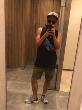 「EDITION（エディション）のアイテム（アクセサリー）」を使った、Kei@SRSさん（メンズ・170cm）の夏コーディネート