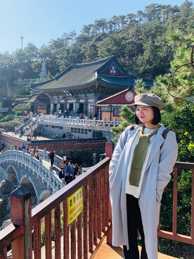 「MSCHF（ミスチーフ）のアイテム（その他アウター）」を使った、Ninaさん（レディース・161cm）の秋コーディネート