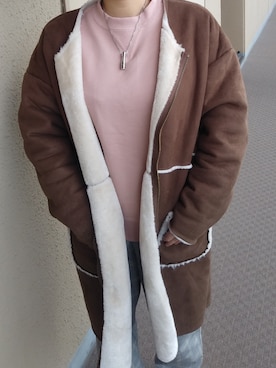 Ranさん（レディース・148cm）の冬コーディネート