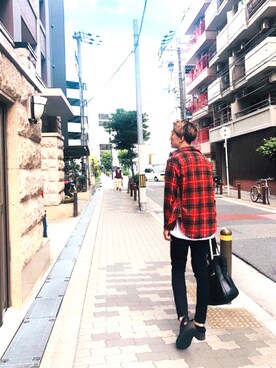 ゆさんさん（メンズ・181cm）の夏コーディネート