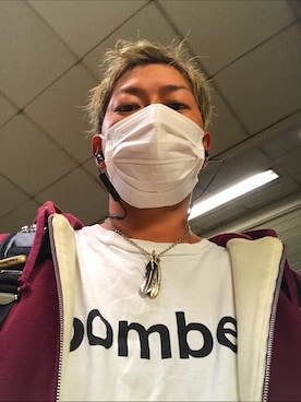 「DELUXE（デラックス）のアイテム（財布/小物）」を使った、kuさん（メンズ・181cm）の春コーディネート