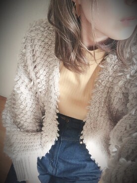 「UNIQLO（ユニクロ）のアイテム（Tシャツ/カットソー、イエロー系）」を使った、Non'sさん（レディース・153cm）の秋コーディネート