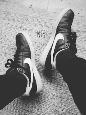 「NIKE（ナイキ）のNIKE/ナイキ グランドテラス 654495（スニーカー）」を使った、Non'sさん（レディース・153cm）の冬コーディネート