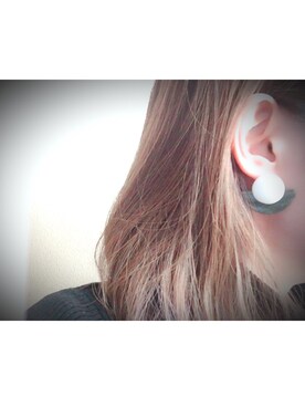 「liv_accessoryのアイテム（ピアス（両耳用）、その他）」を使った、Non'sさん（レディース・153cm）の冬コーディネート