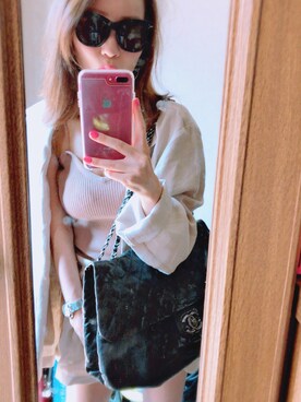 「ISOOK（アイスー）のアイテム（ジャケット/アウター）」を使った、Mizuki Nishimuraさん（レディース・155cm）の夏コーディネート