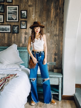 张宇莹-小花さんのコーディネート