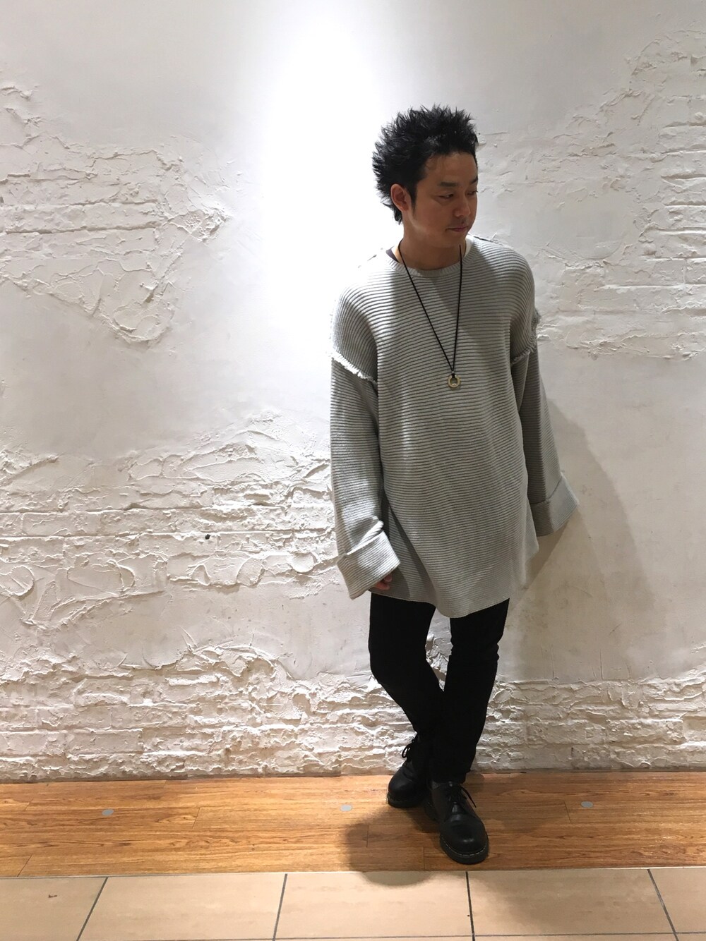 HARE（ハレ）の「BIGガーターアミニット（HARE）（ニット/セーター