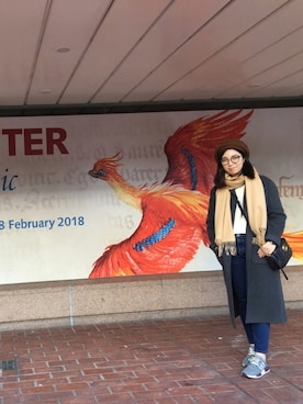 「arth」｜니콜さん（レディース・160cm）の冬コーディネート