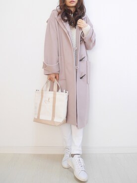 tomomiyu0920さん（レディース・157cm）の冬コーディネート
