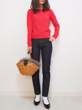 「白ソックス」｜tomomiyu0920さん（レディース・157cm）の冬コーディネート