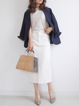 tomomiyu0920さん（レディース・157cm）の夏コーディネート