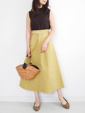 tomomiyu0920さん（レディース・157cm）の夏コーディネート