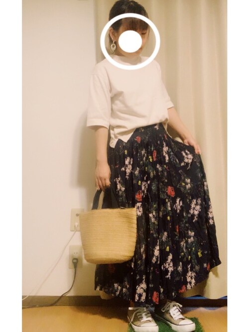 Uniqlo ユニクロ のかごバッグを使った人気ファッションコーディネート Sciaky