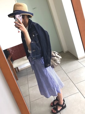 junさん（レディース・164cm）の春コーディネート