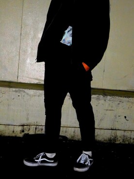 「palace」｜「アイテム（その他）」を使った、れいさん（メンズ・171cm）の冬コーディネート