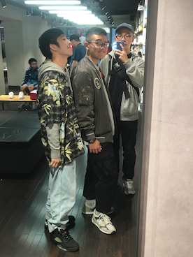 「lativ（ラティーヴ）のアイテム」を使った、Yu Shan Shenさん（メンズ・173cm）の冬コーディネート