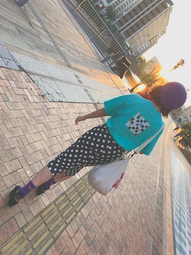 白菜ちゃんさん(レディース・165cm)の夏コーディネート