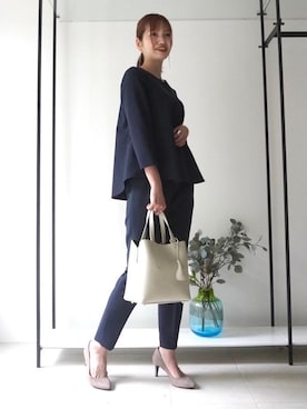 上田（ueda）さん（レディース・165cm）の冬コーディネート