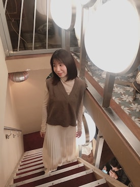「NookNook（ヌークヌーク）のアイテム」を使った、Laurenさん（レディース・155cm）の夏コーディネート