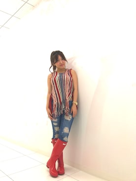 内田眞由美さんのコーディネート
