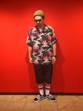 「Avanti（アヴァンティ）のアイテム」を使った、にいるさん（メンズ・178cm）の夏コーディネート