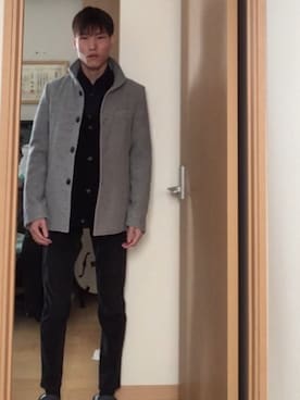 「RATTLE TRAP（ラトルトラップ）のアイテム（その他アウター）」を使った、𝓒𝓸𝓬𝓸𝓪さん（メンズ・165cm）の冬コーディネート