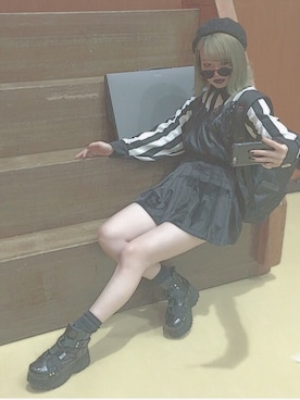 「文化服装学院」｜おびちゃんさん（レディース・165cm）の春コーディネート