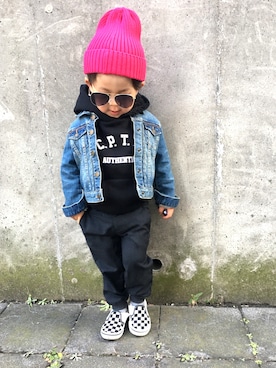 haruru1225さん（キッズ・90cm）の冬コーディネート