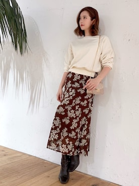 丸山慧子さんのコーディネート