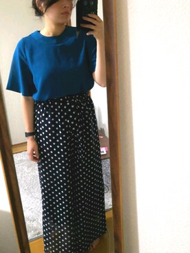 「Two Faces（トゥーフェイシーズ）のアイテム（パンツ）」を使った、fumieさん（レディース・158cm）の夏コーディネート